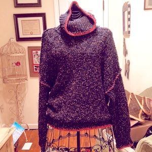 Free People chunky, warm and sweater.  MOVING SALE!  Make an offer!